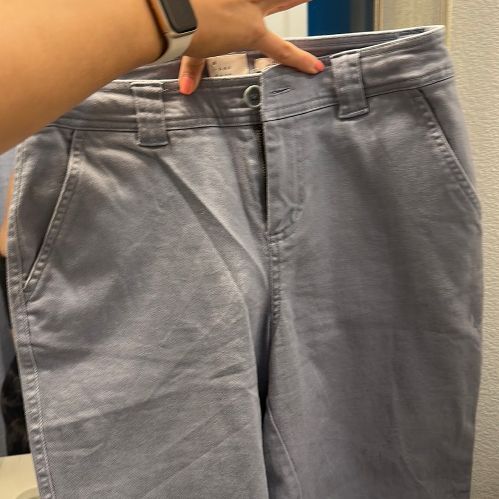 Target size 2 stretch elástico pants in a light lilac color, wore 1 time